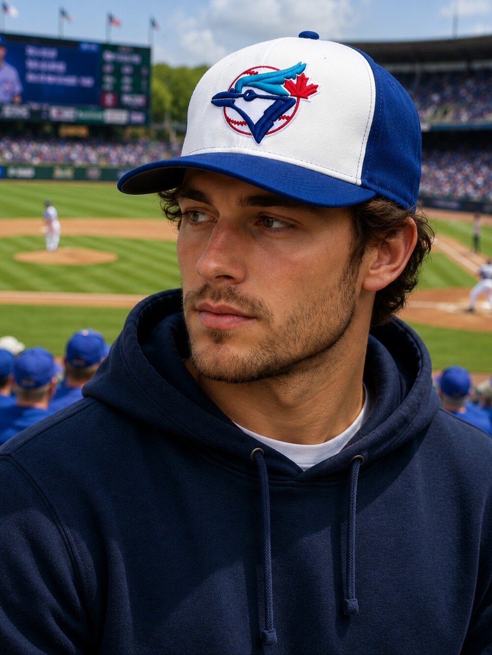 Toronto Blue Jays Cap Hat Unisex New Era Size 7 1/4